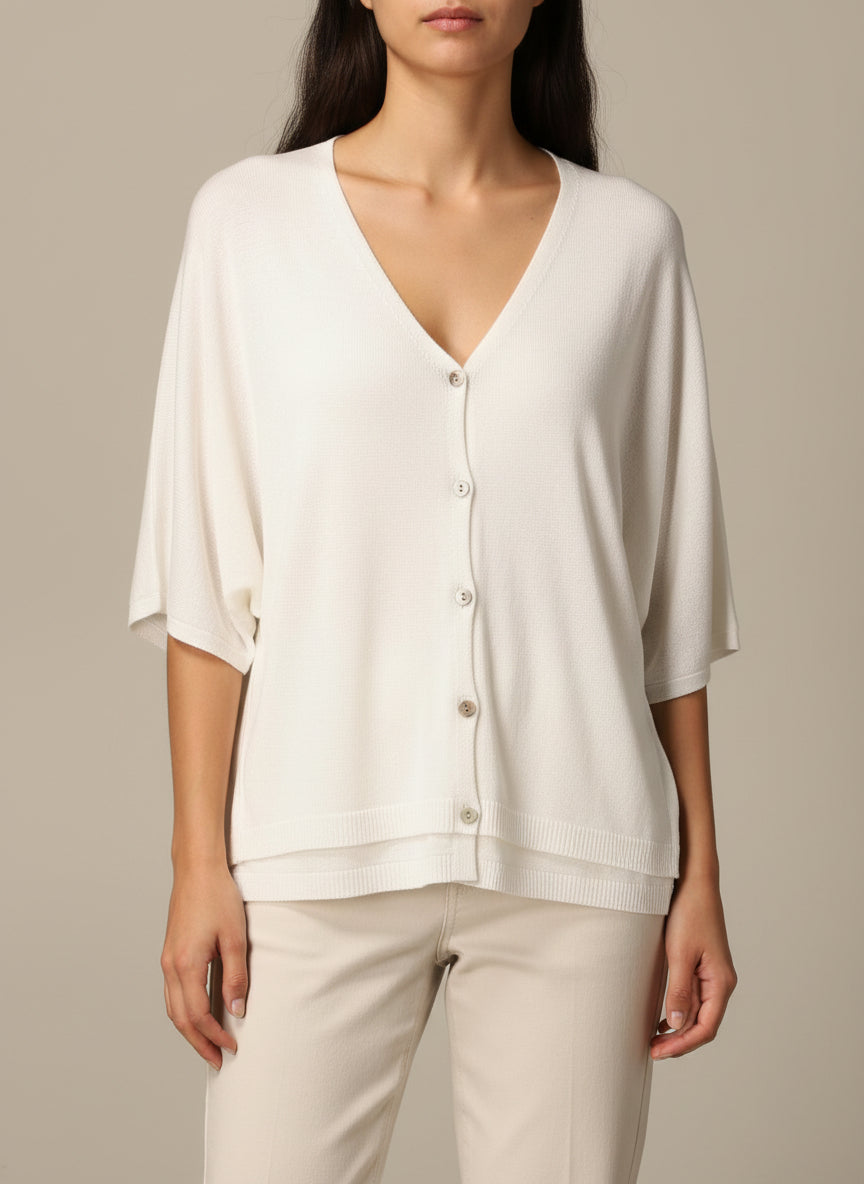 Cárdigan Oversize Botones Soft