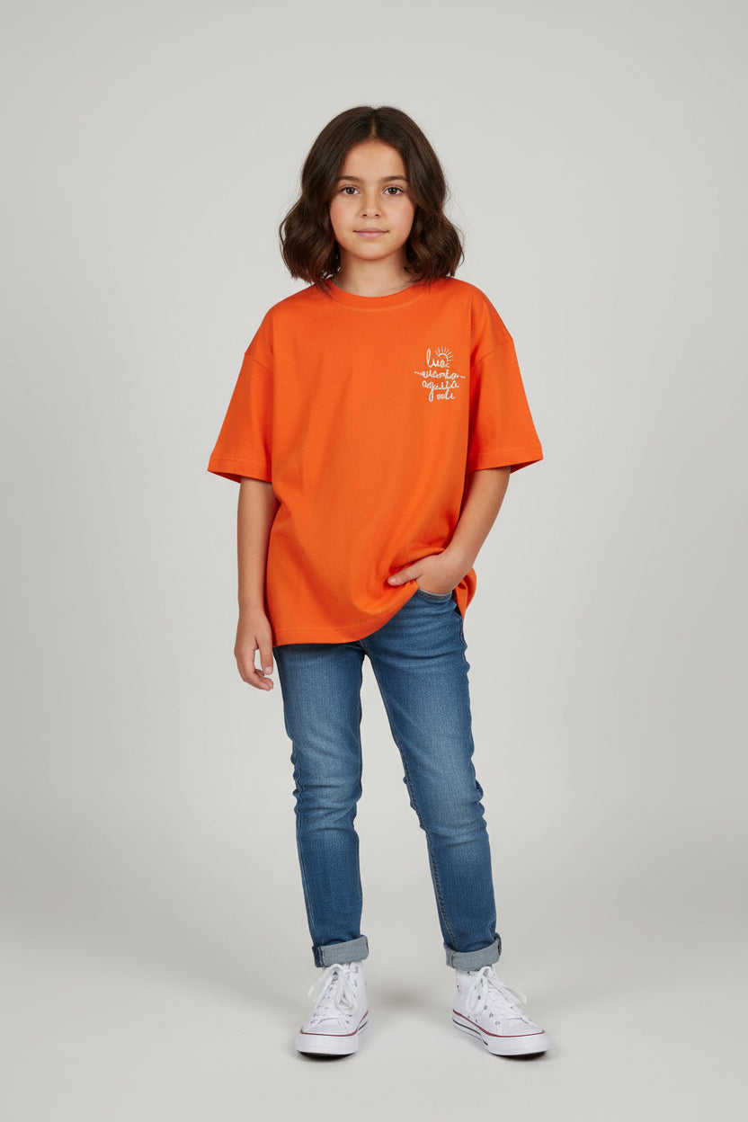 Camiseta Kids Agüita Salá Oversize