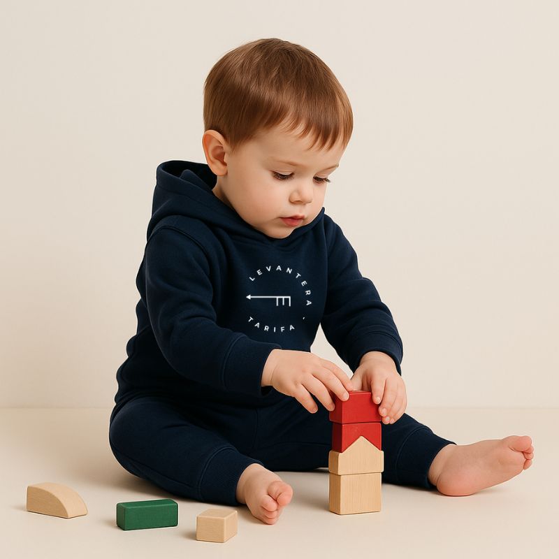 Hoodie Capucha Bebé Levantera Tarifa