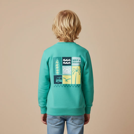 Sudadera kids "Born in the Paradise"