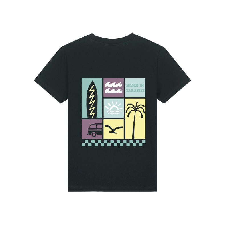 Camiseta kids "Born in the Paradise"