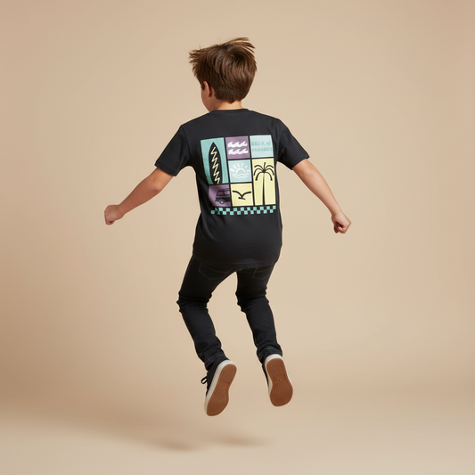 Camiseta kids "Born in the Paradise"