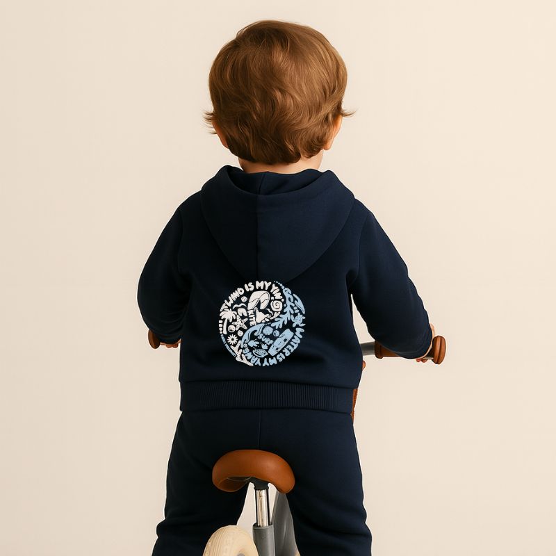 Hoodie bebé Wind is my yin