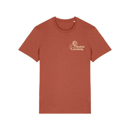Camiseta Unisex "Radiate positivity"