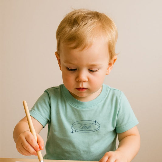 Camiseta bebé "Don't worry be cappy"