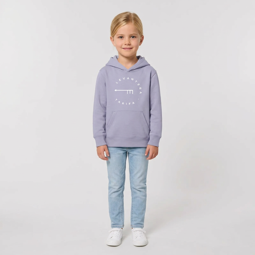 Hoddie Levantera Tarifa Kids — Lavanda