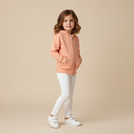 Hoodie Cremallera kids Coordenadas