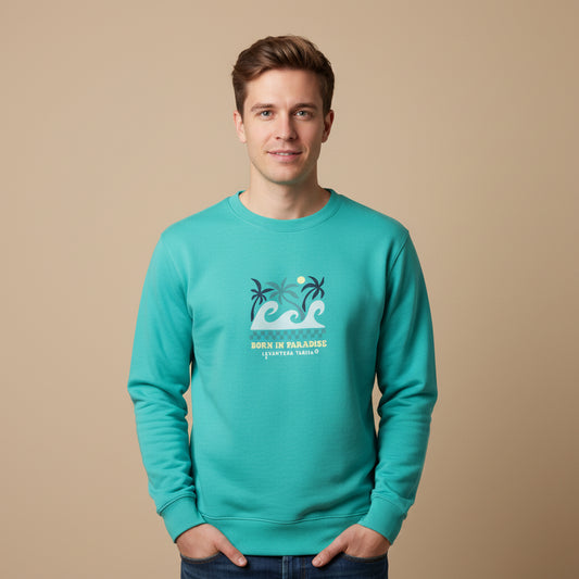 Sudadera Premium "Born in the Paradise"
