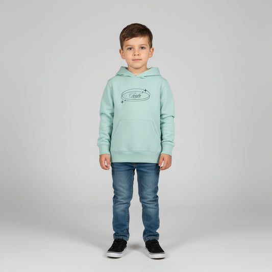 Hoodie kids "Don't worry be cappy"