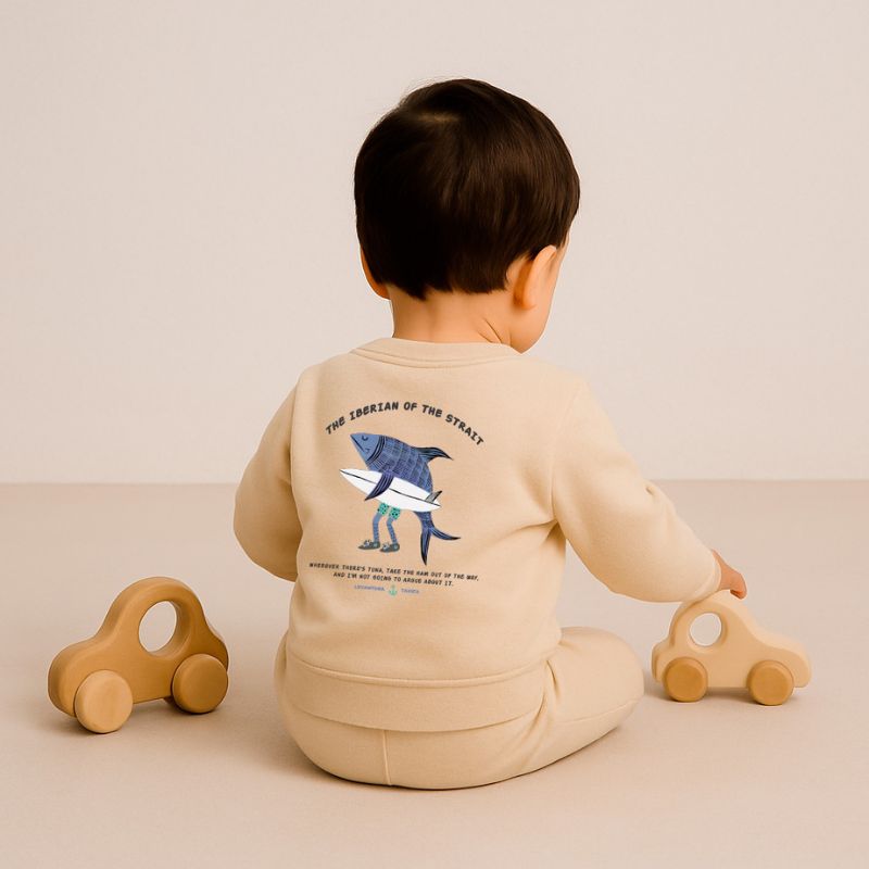 Sudadera bebé "The Iberian of the strait"