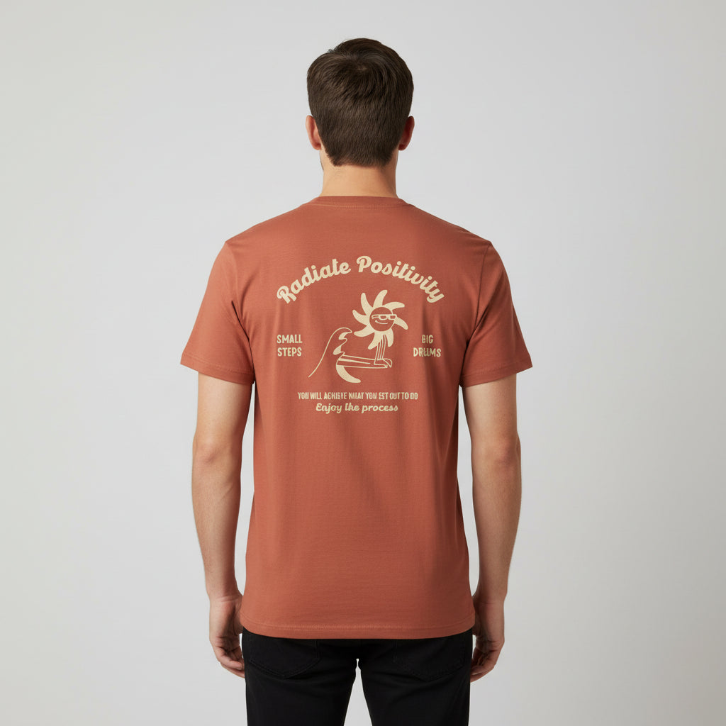 Camiseta Unisex "Radiate positivity"