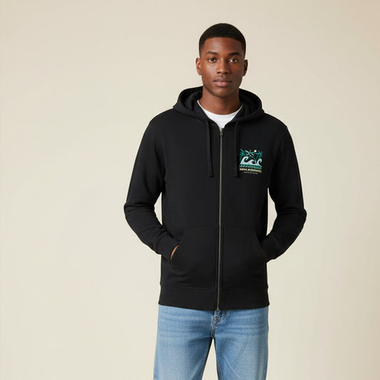 Hoddie Cremallera "Born in the Paradise"