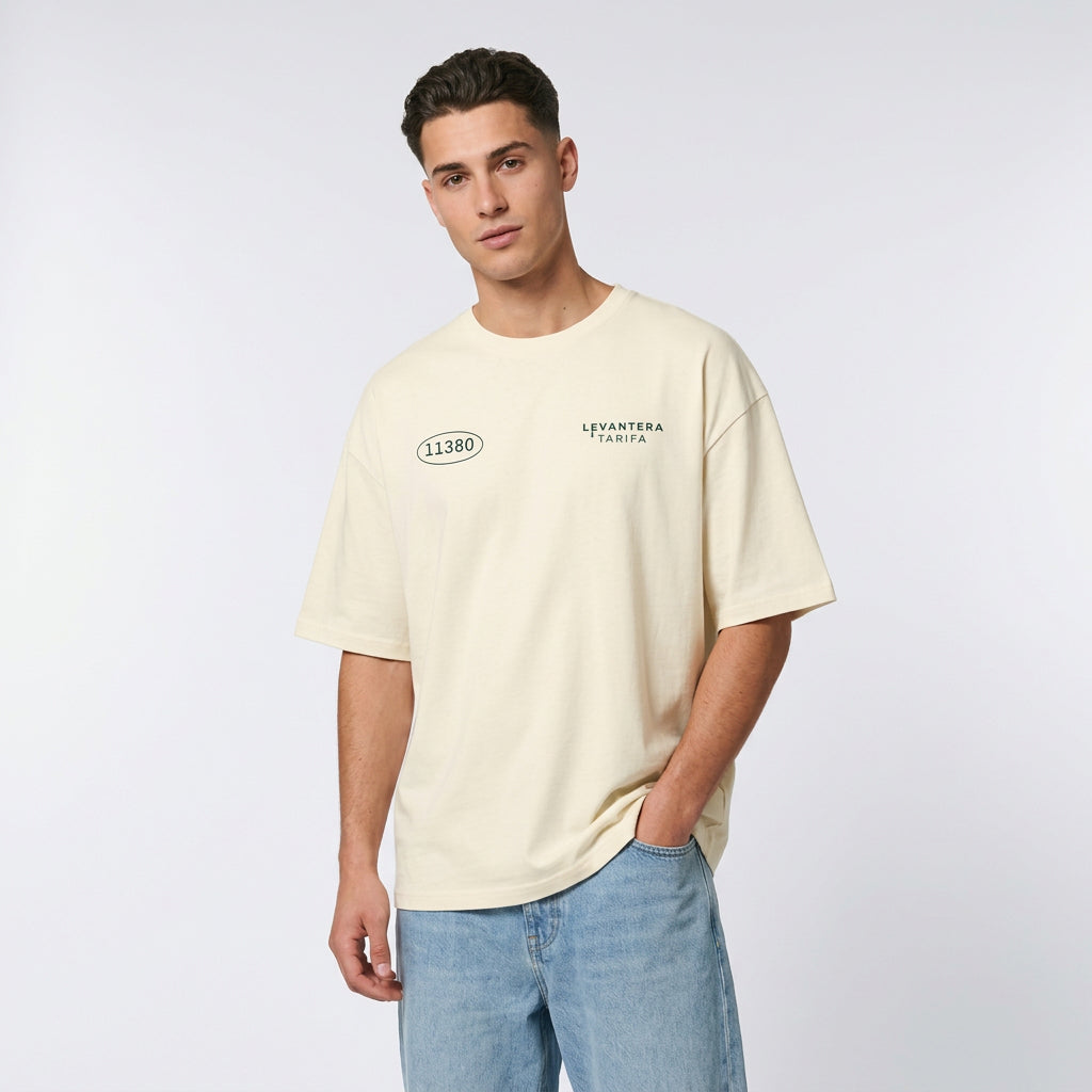 Camiseta 11380 Cream, delantera