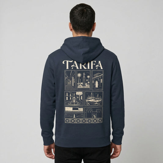 Hoodie Pompo indian-ink-grey, espalda