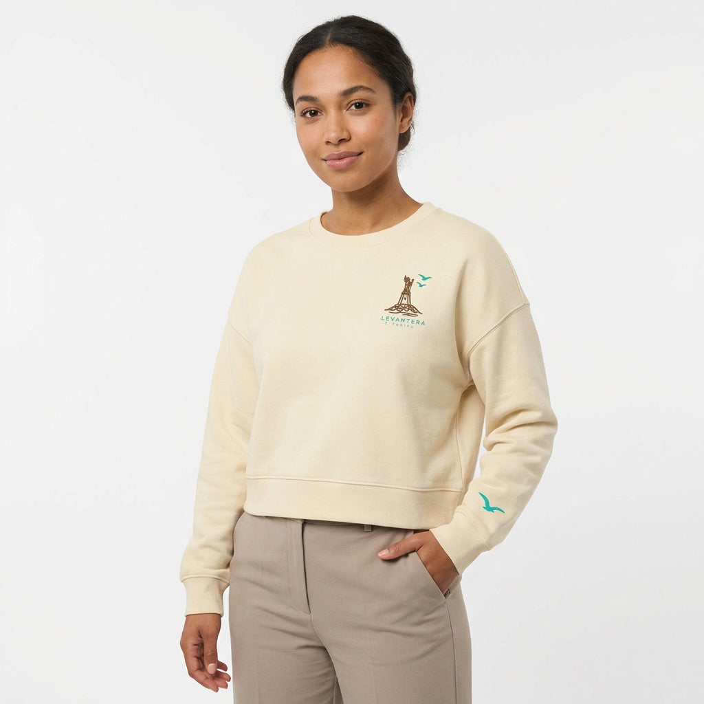 Sudadera Mujer Carmen Honey Paper, delantera