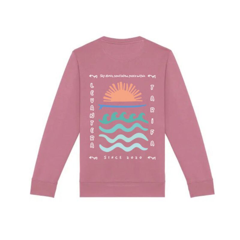 Sudadera Orgánica Premium Levantera 3.0 "Coordenadas Tarifa"