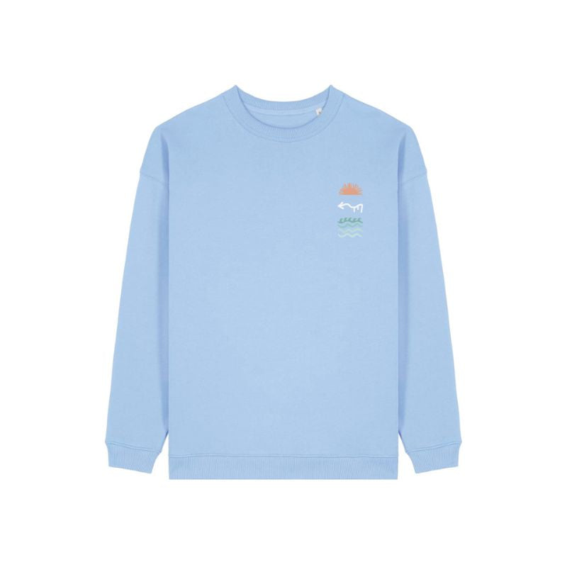 Sudadera Premium Mujer Coordenadas Tarifa