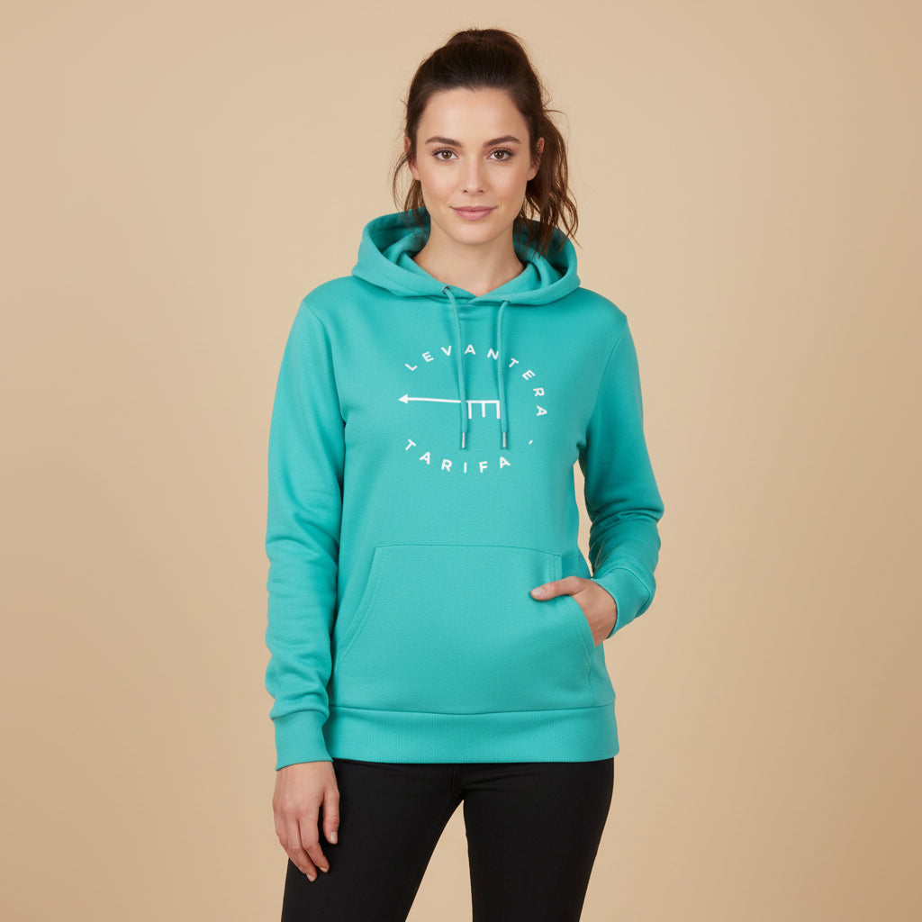 Hoodie Orgánica Premium Levantera Tarifa