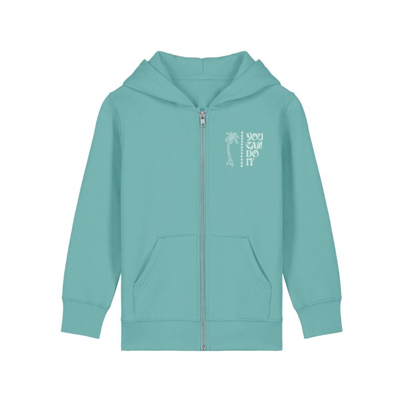 Hoodie Cremallera kid "You can do it" Tarifa