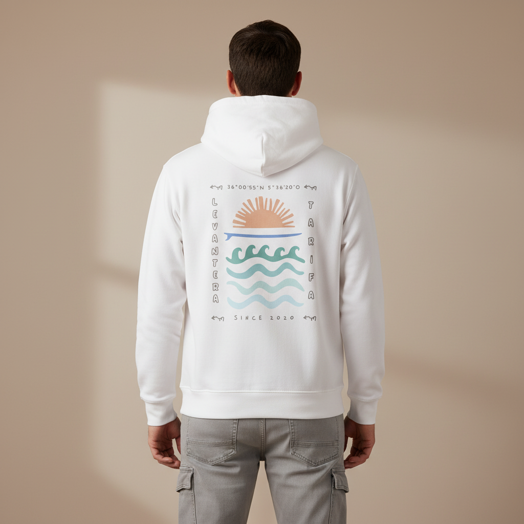 Hoodie Coordenadas Tarifa