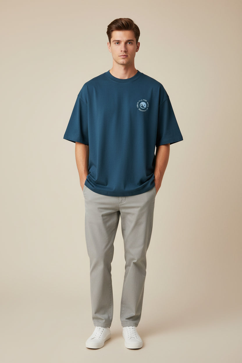 Camiseta Oversize Wind is my yin