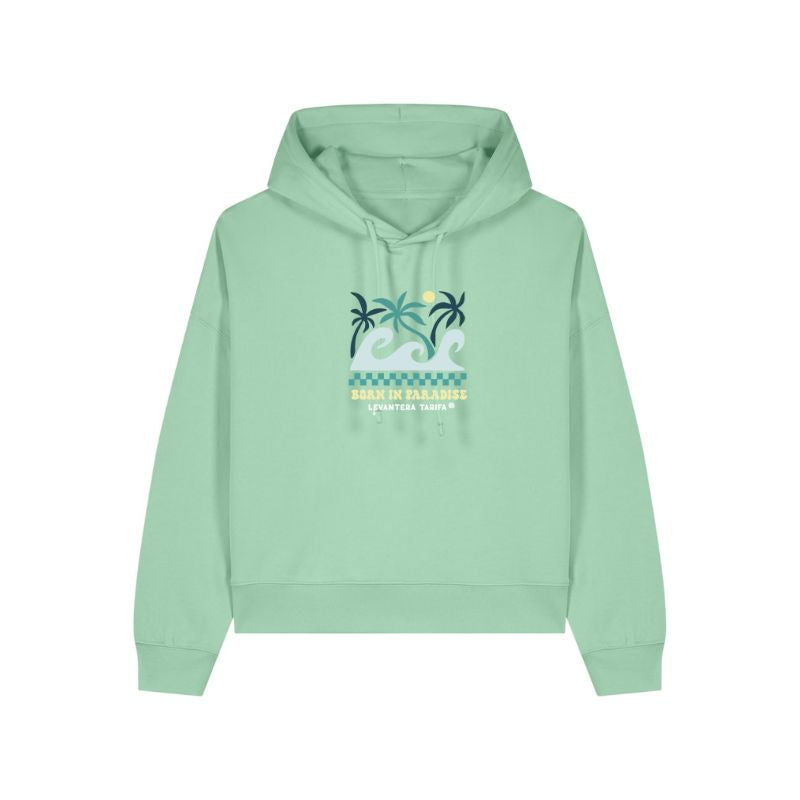Hoddie Mujer "Born in the Paradise"