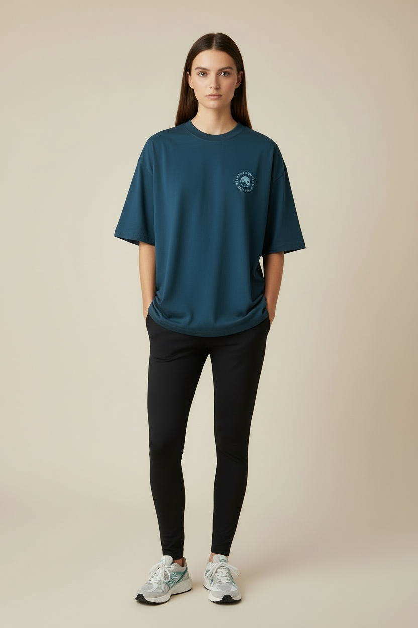 Camiseta Oversize Wind is my yin