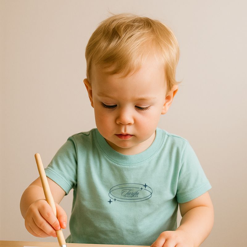 Camiseta bebé "Don't worry be cappy"