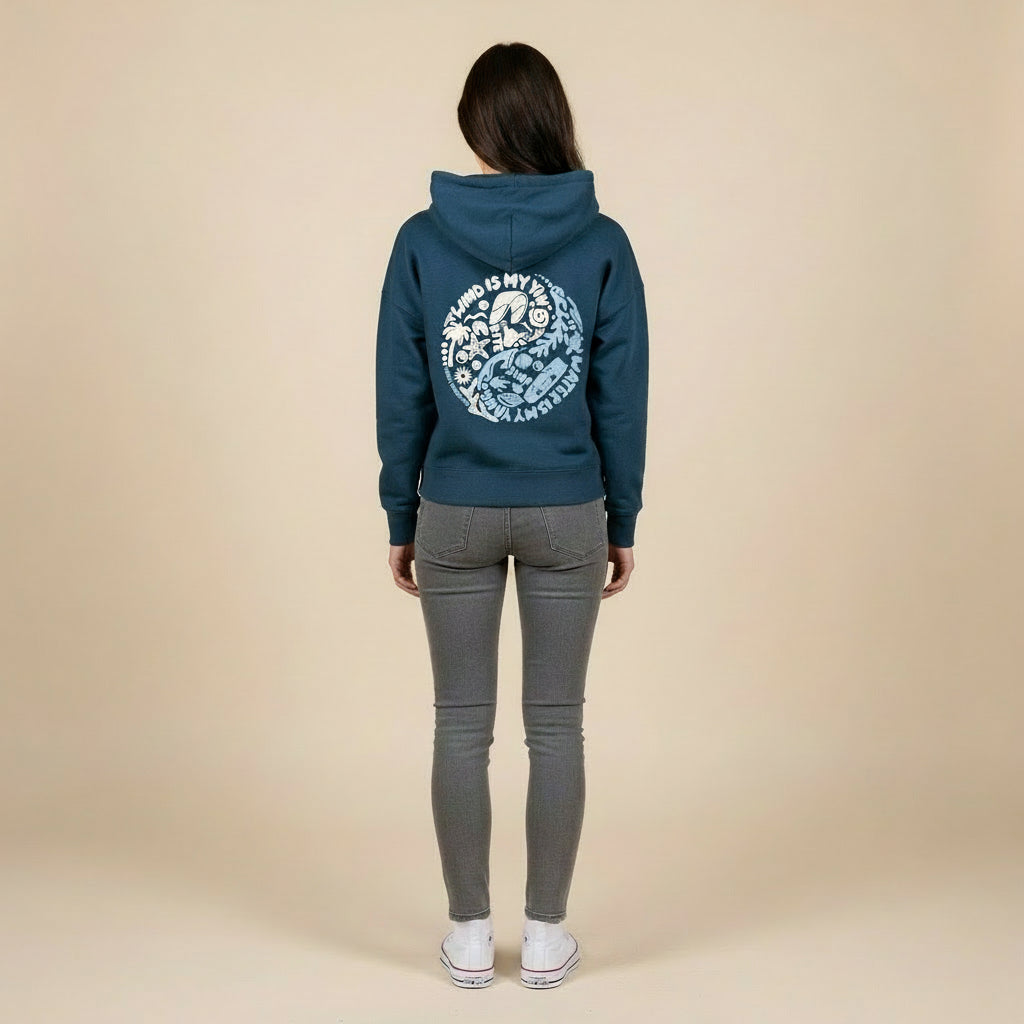 Hoddie Mujer Wind is my yin