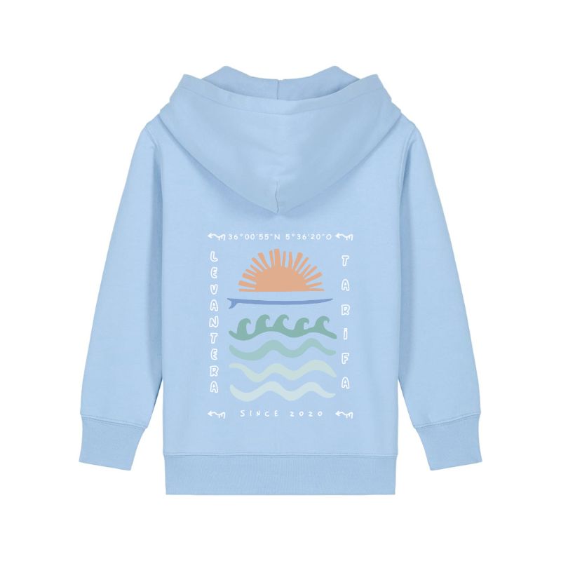 Hoddie Cremallera kids Coordenadas