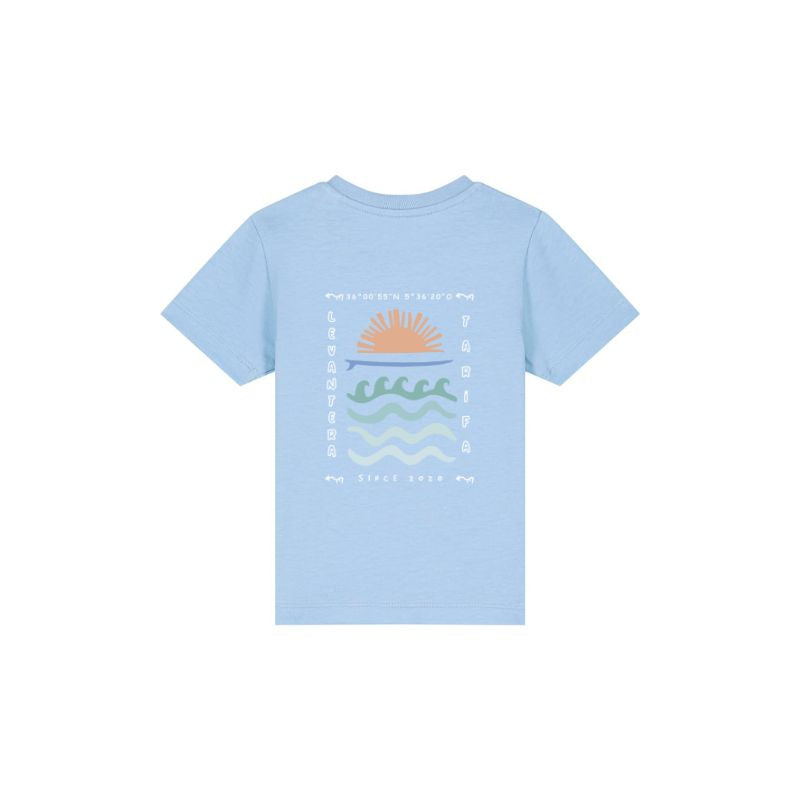 Camiseta Bebé Levantera Tarifa Coordenadas