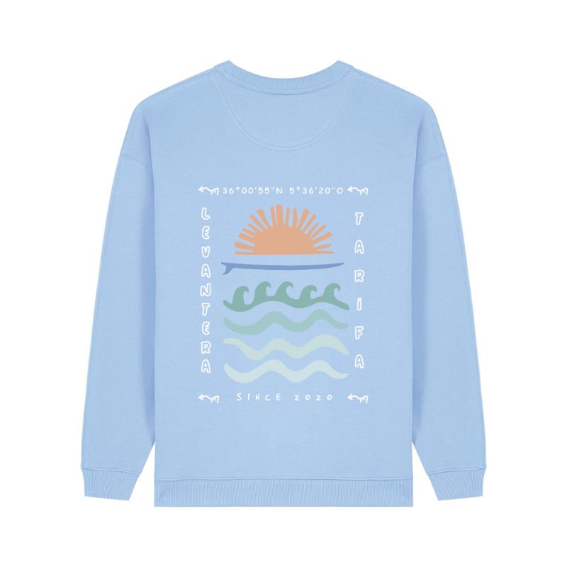 Sudadera Premium Mujer Coordenadas Tarifa