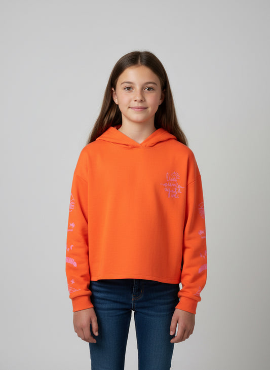 Hoddie Crop Costa de la Luz Kids