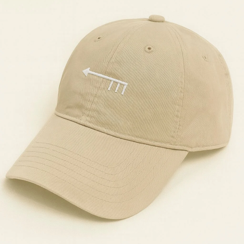 Gorra de algodón perfil bajo