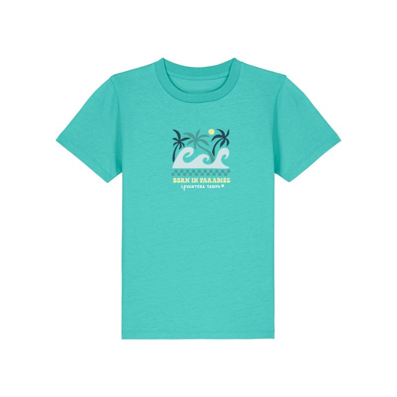 Camiseta kids "Born in the Paradise"