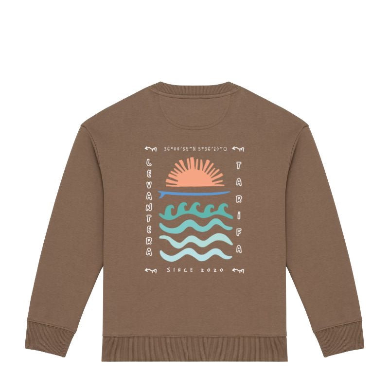 Sudadera Oversize Coordenadas Kids