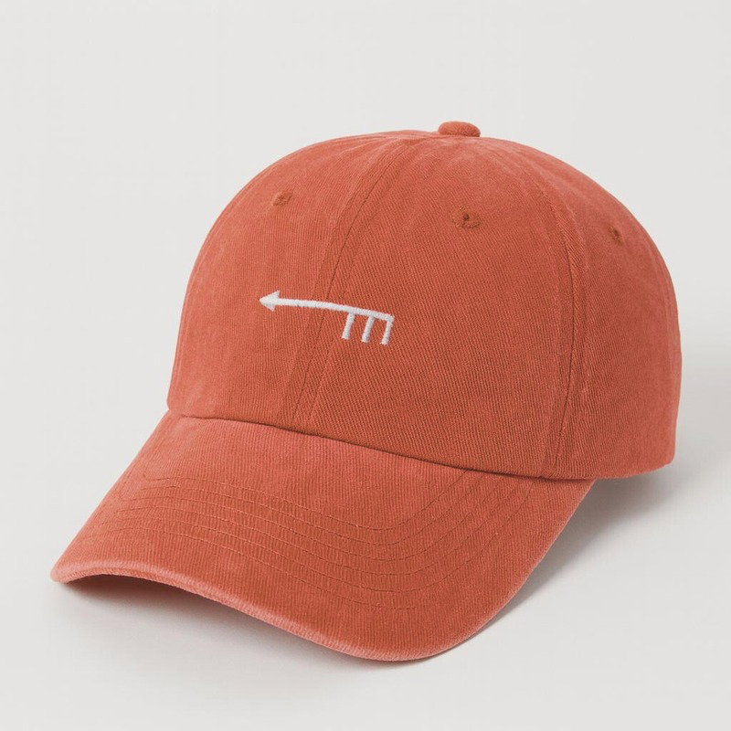 Gorra de algodón perfil bajo