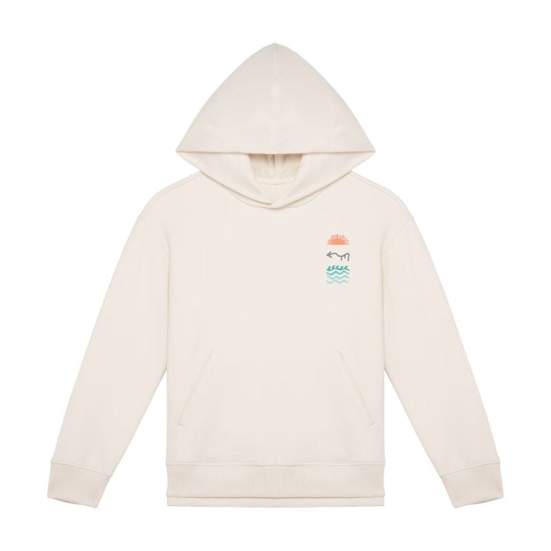 Hoddie Oversize Coordenadas Kids