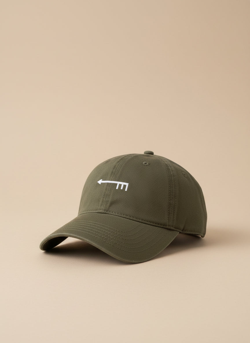 Gorra de algodón perfil bajo