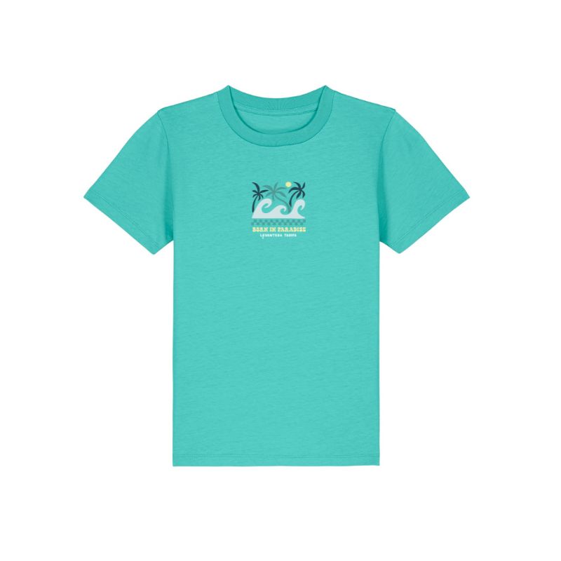 Camiseta kids "Born in the Paradise"