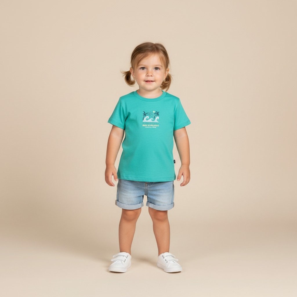 Camiseta kids "Born in the Paradise"