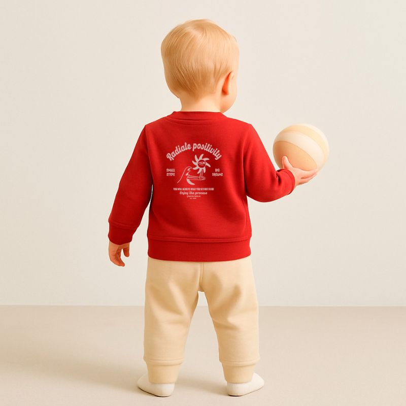 Sudadera bebé Radiate Positivity