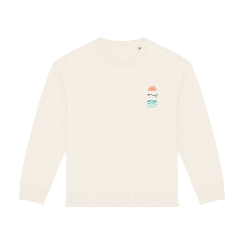 Sudadera Oversize Coordenadas Kids