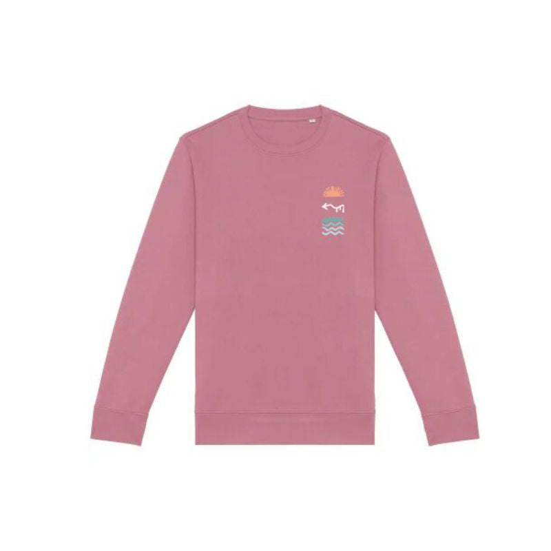 Sudadera Orgánica Premium Levantera 3.0 "Coordenadas Tarifa"