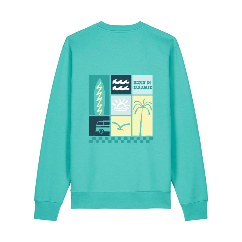 Sudadera Premium "Born in the Paradise"