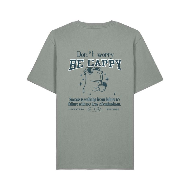 Camiseta oversize "Don't worry be cappy"