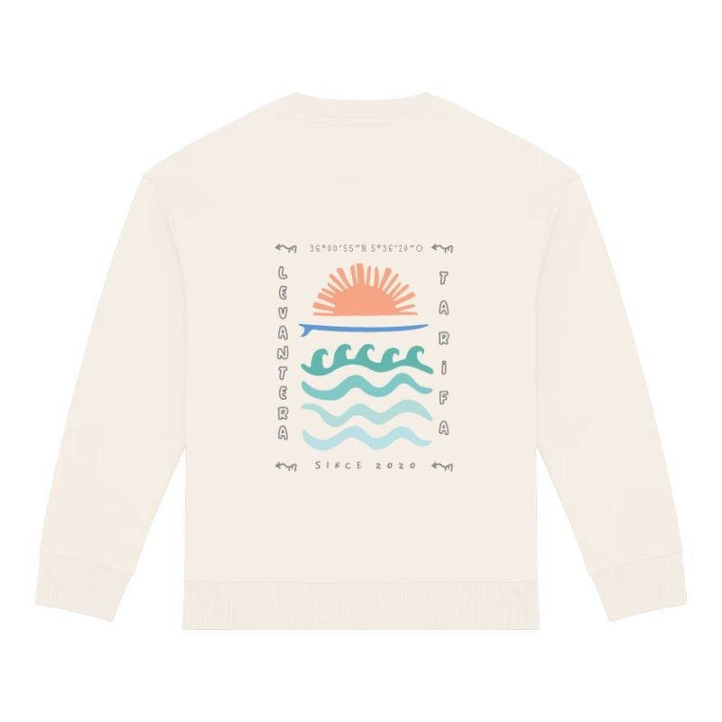 Sudadera Oversize Coordenadas Kids