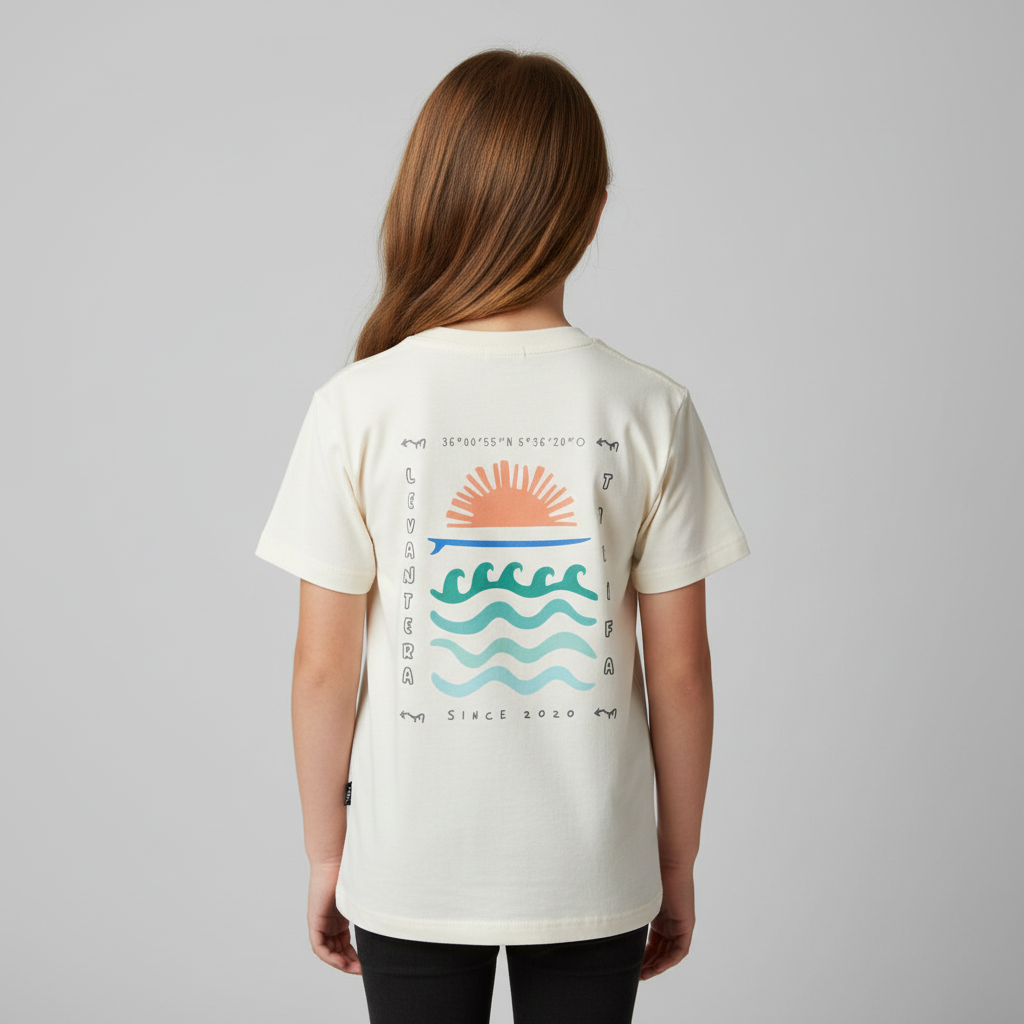 Camiseta Coordenadas Oversize Kids