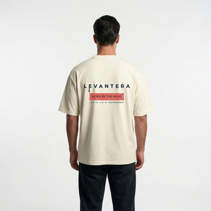 Camiseta 11380 Cream, espalda