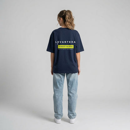 Camiseta 11380 French Navy, espalda